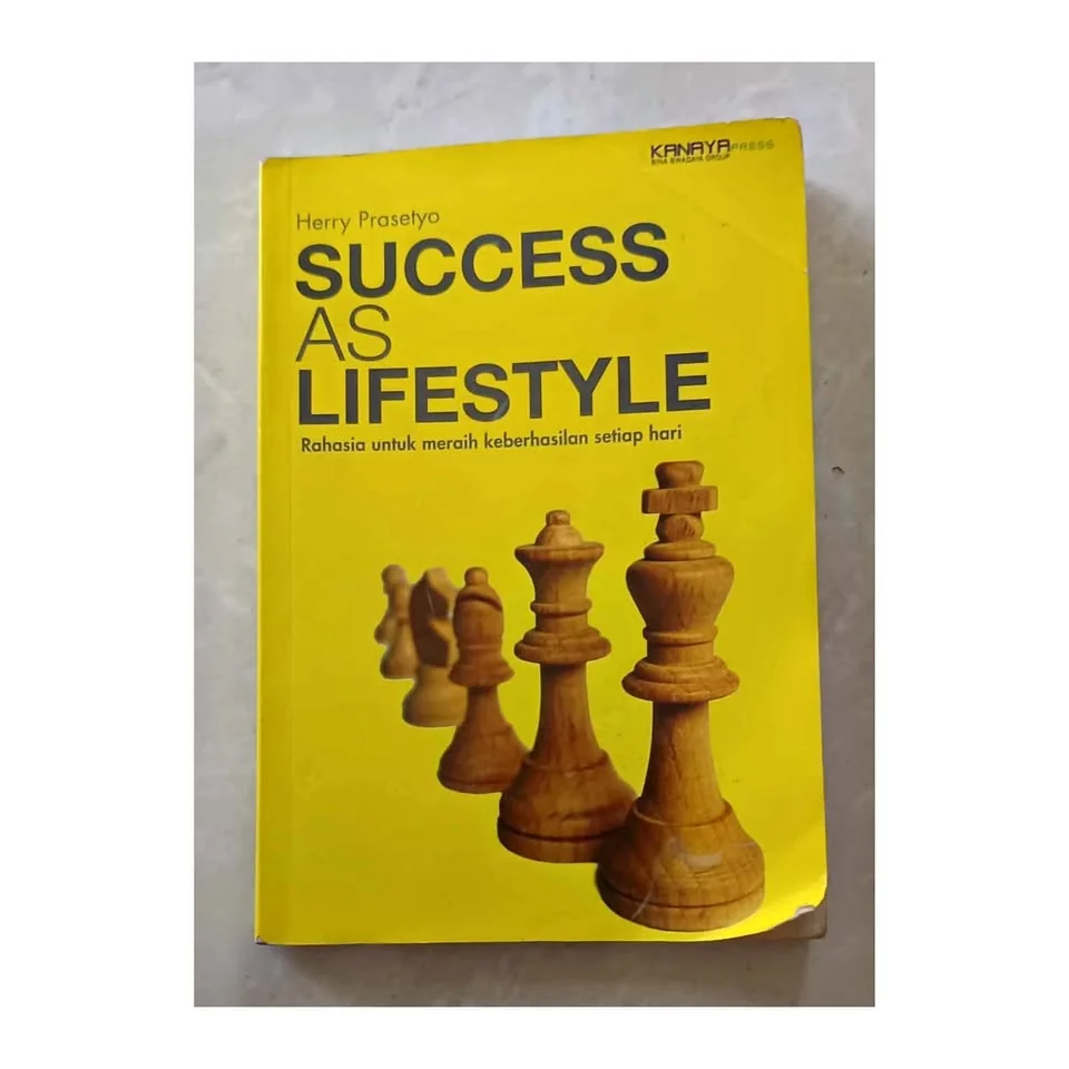 Buku ori sukses success as lifestyle