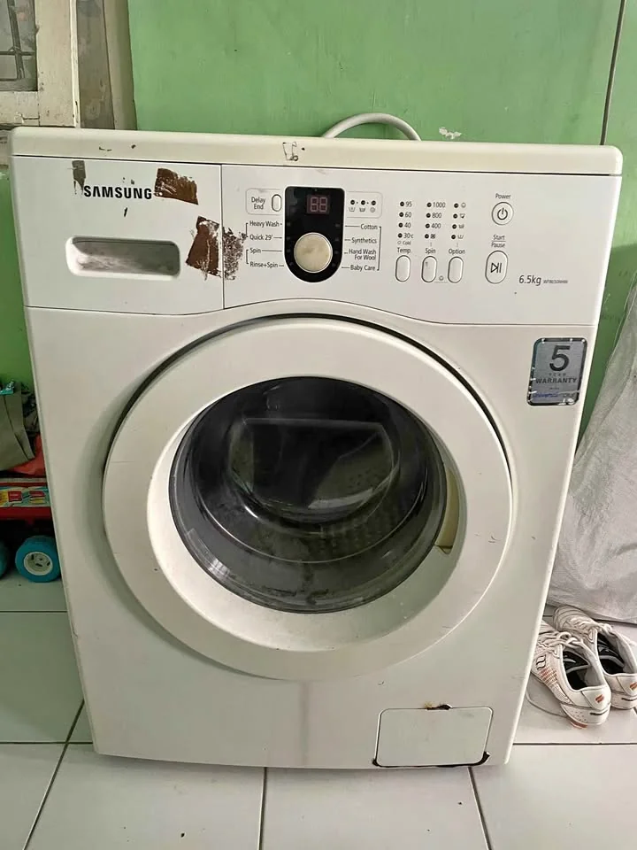 Mesin cuci samsung eror
