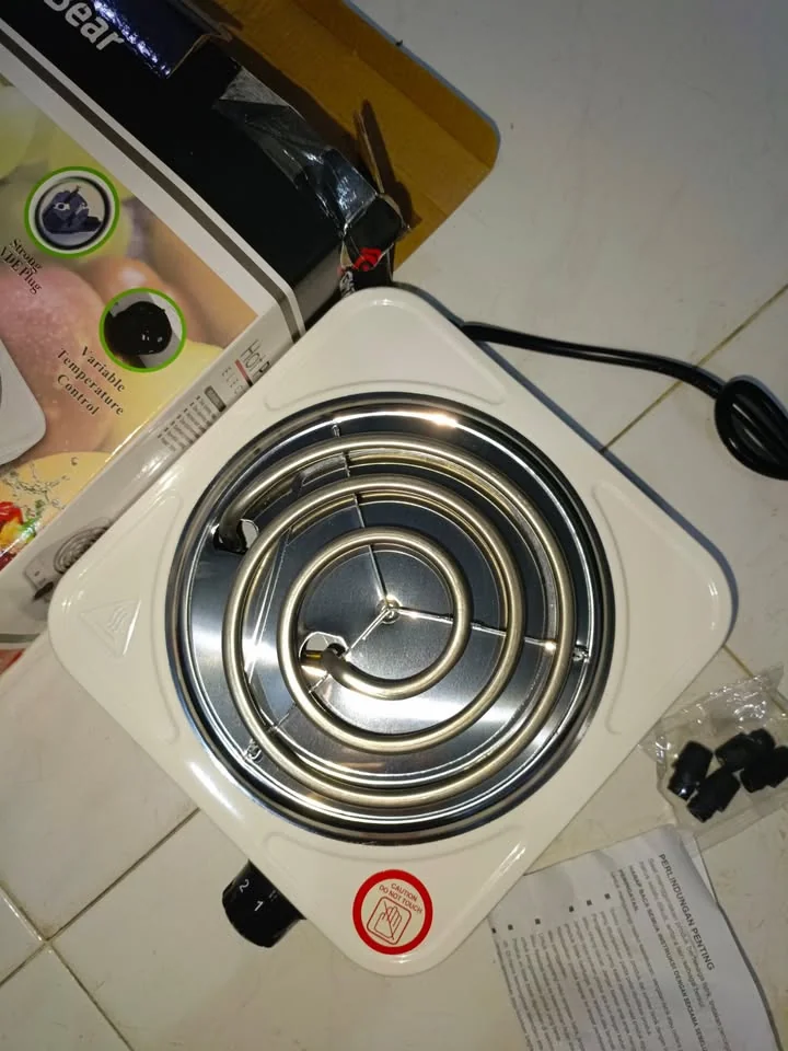 Kompor listrik GM Bear Low Watt Mini/ Electric Stove Portable 1 tungku