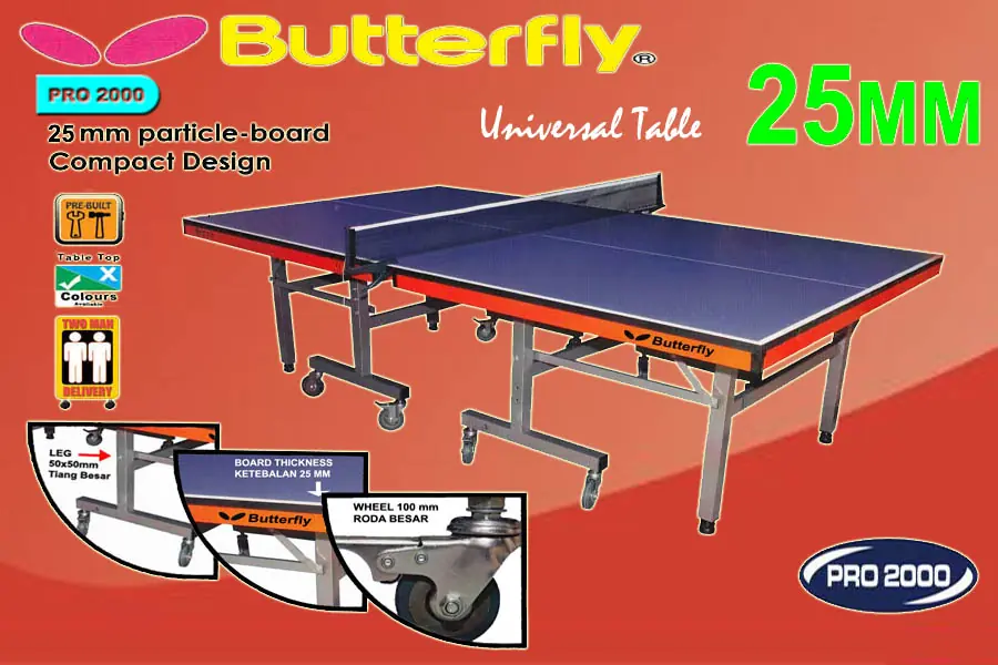 Tenis meja pingpong merk BUTTERFLY