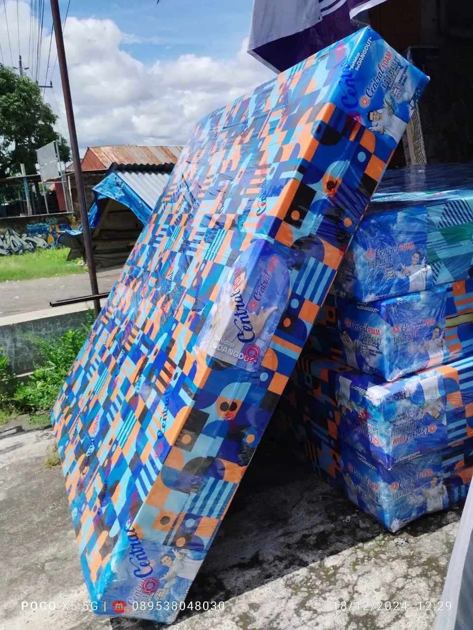 BUSA CENTRAL DANGDUT TEBAL 30CM
