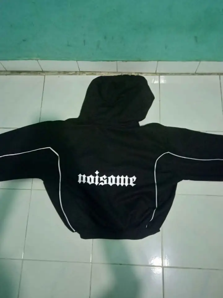 Fs jaket Hoodie menyala SZ XL