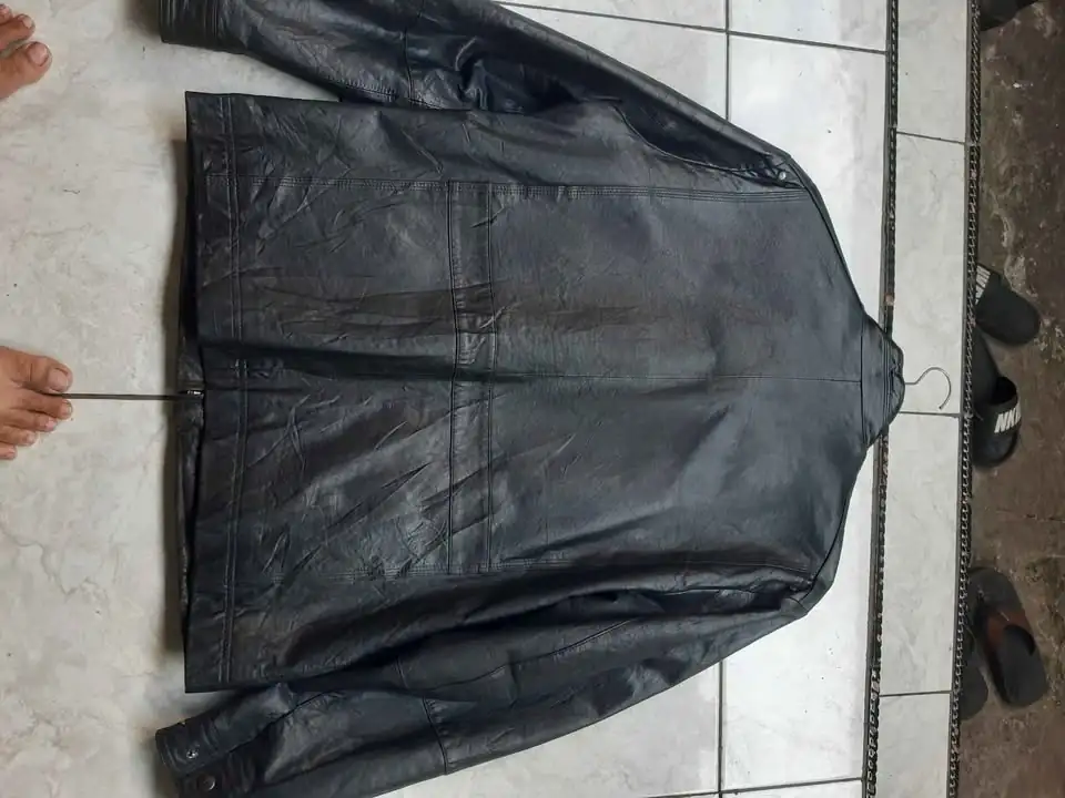 Jaket kulit tracker kantong 4