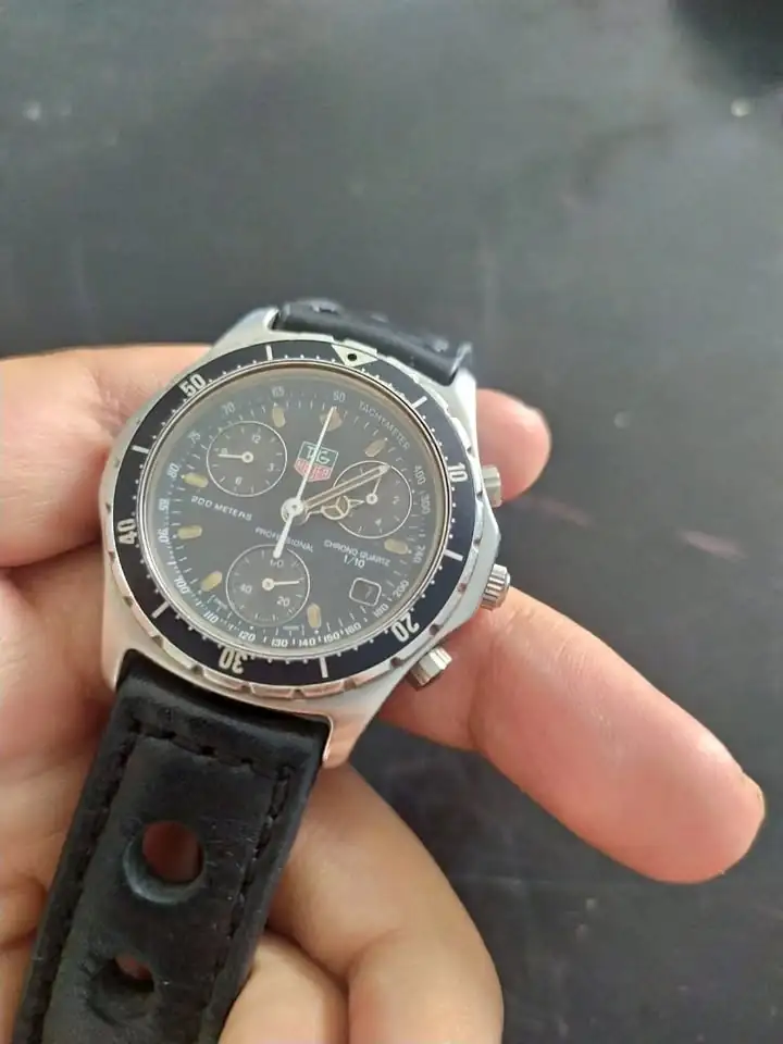 Jam Tangan Tag Heuer 570.206 second tangan pertama