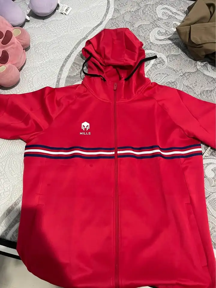 Jaket olahraga MILLS Amra merah XL