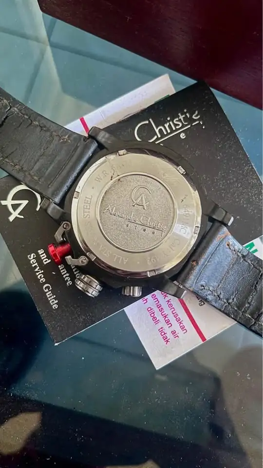 Jam tangan pria Alexandre Christie 6491