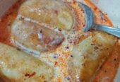 Cireng kuah keju