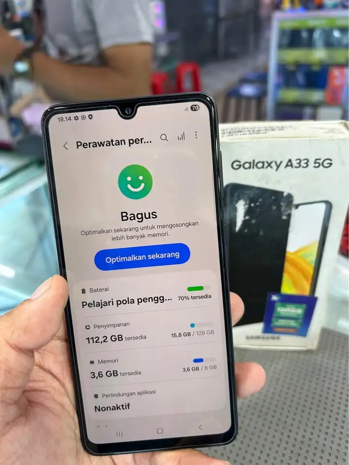 Samsung Galaxy A33 5G 8/128 GB Sein Fullset Ori😍