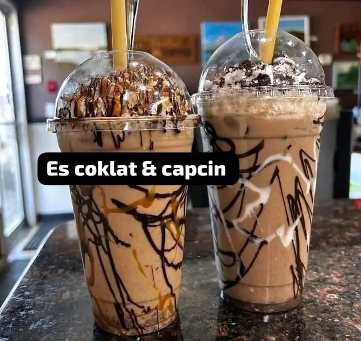 Es coklat & makanan