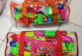 Mainan anak blok Lego tas 108pcs