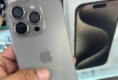 Iphone 15 PRO 128 IBOX (Natural Titanium) Mulus Fullset😍