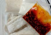 Cireng kuah keju