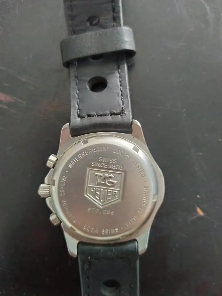 Jam Tangan Tag Heuer 570.206 second tangan pertama