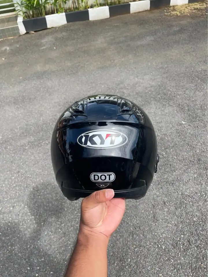 KYT KYOTO R Hitam Glossy XL