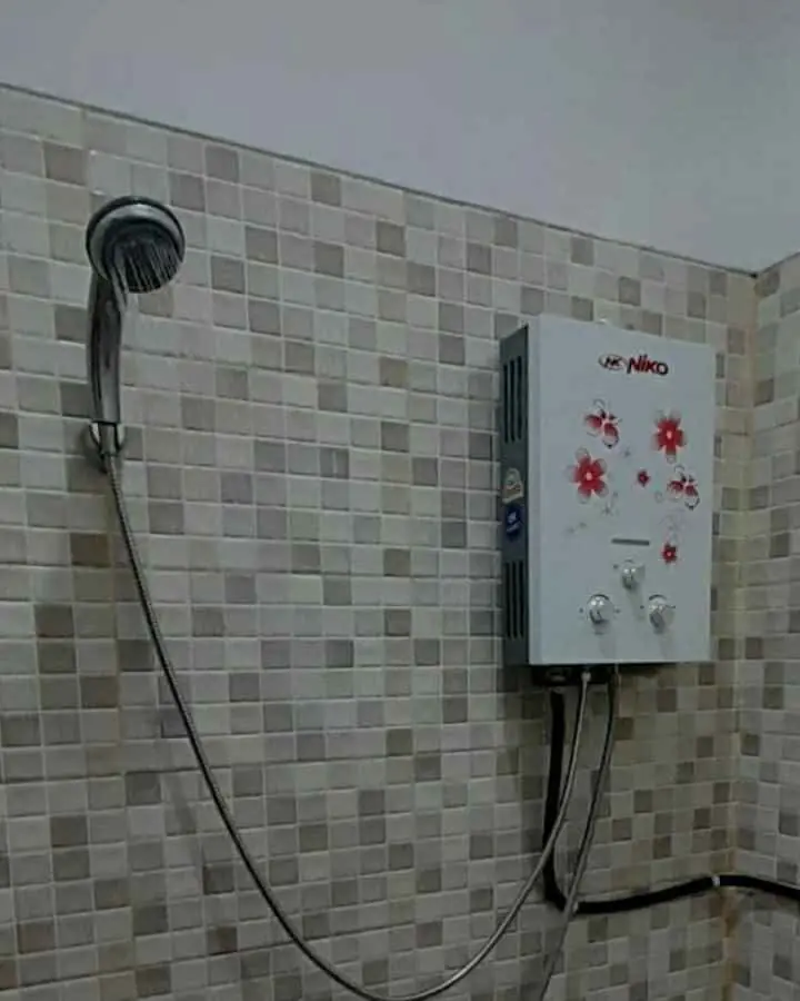 Heater Niko – Shower Mandi Air Hangat