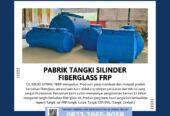 JUAL TANGKI SILINDER FIBERGLASS, TANGKI LIMBAH/IPAL di Jawa Timur