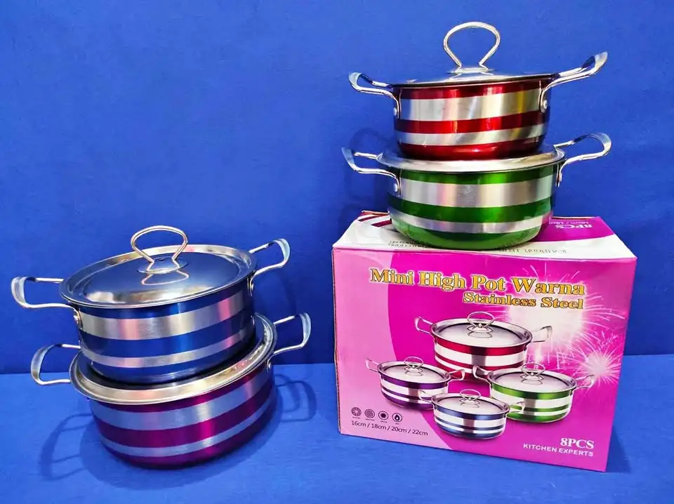 Panci set pelangi