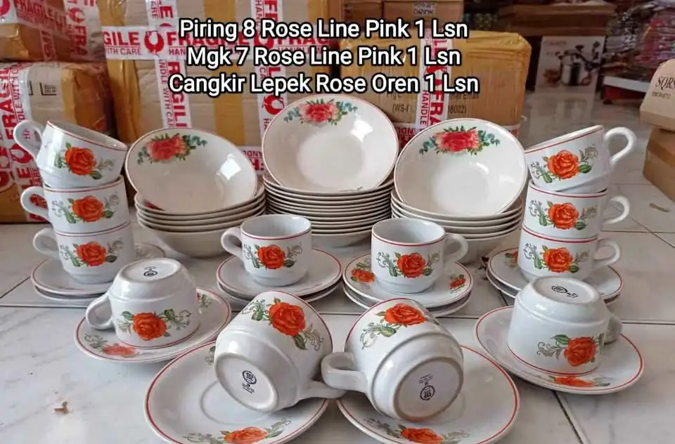 Set dinner rose