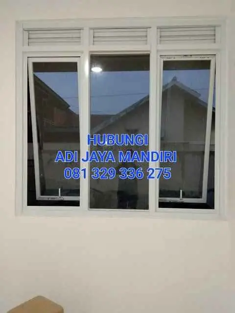 Pintu jendela kusen alumunium