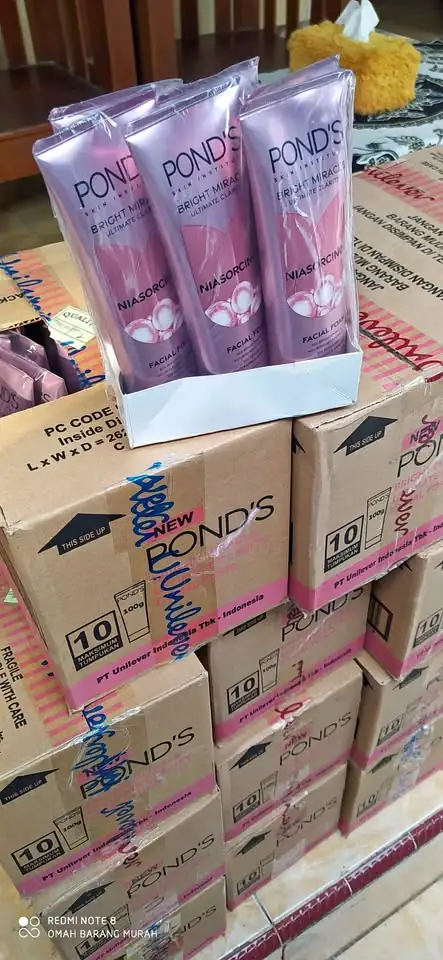 Ponds facial foam
