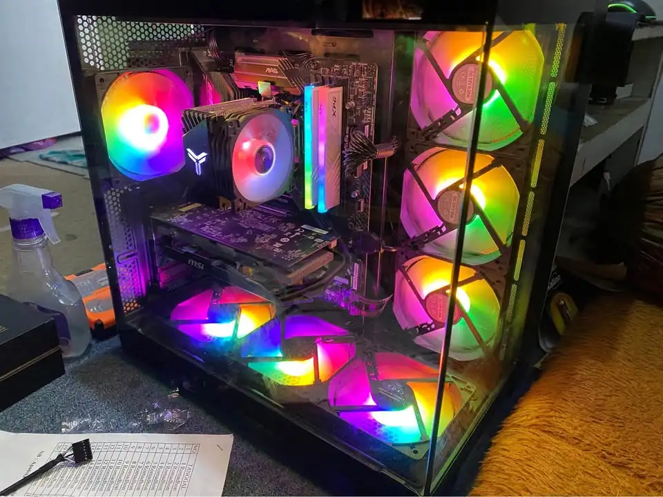 Set komputer i5 10400f gtx 1660 super 6Gb