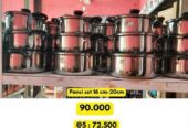 Panci set 16cm-20cm harga grosir Rp90 ·
