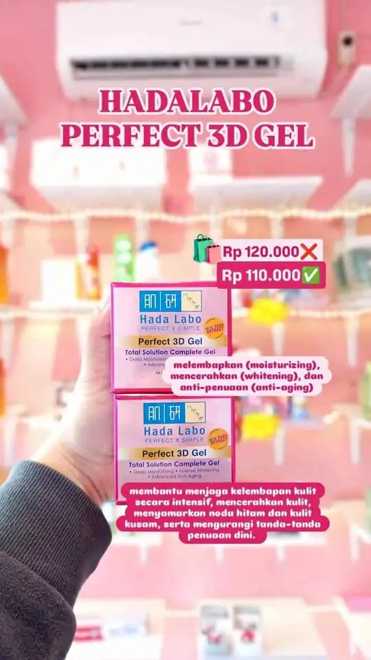 Moisturizer hadalabo merah
