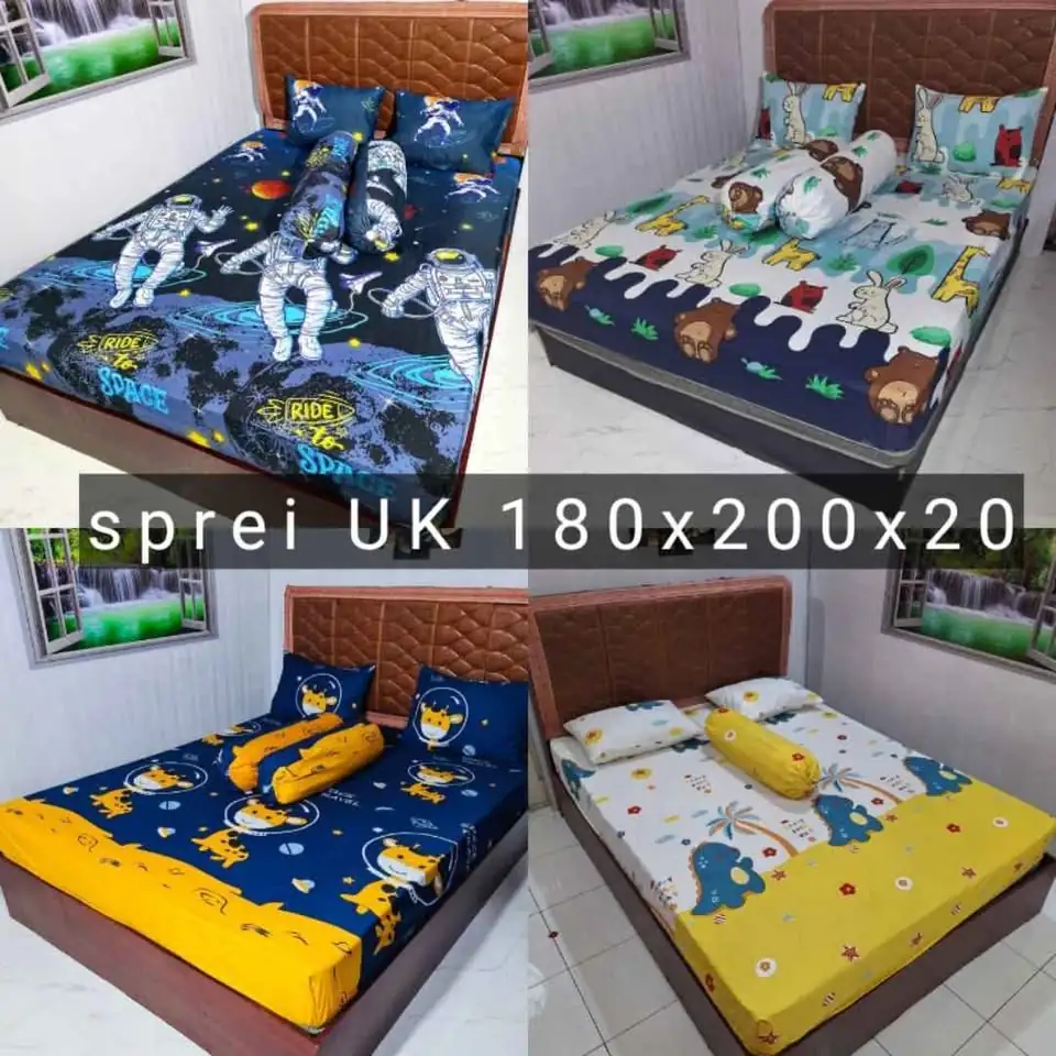 Sprei ukuran 180x200x20