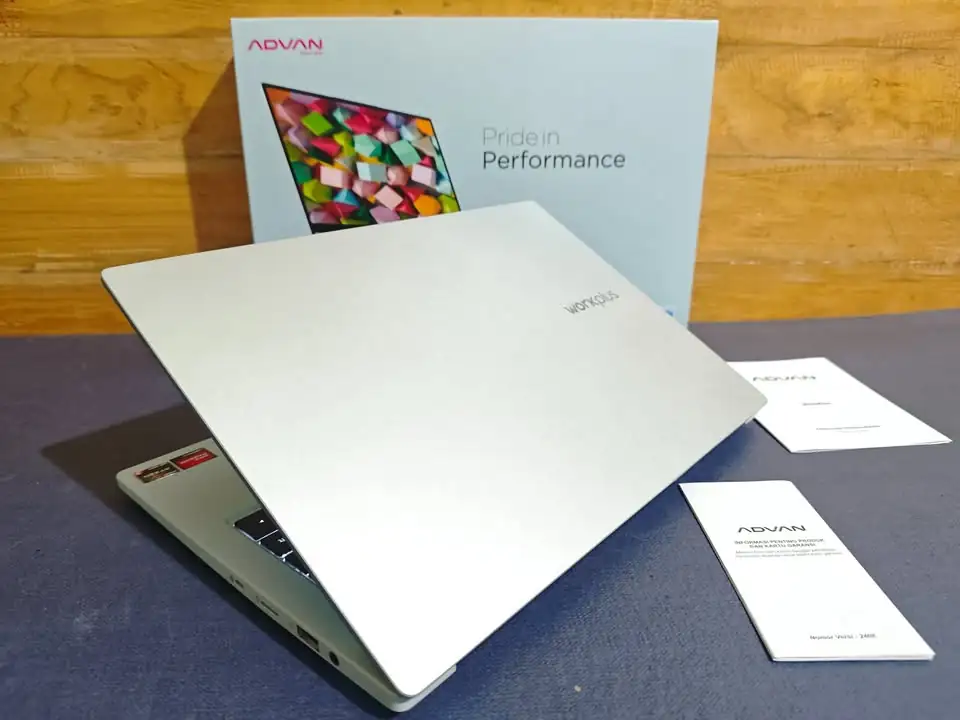 ADVAN WorkPlus Hexa Core Ryzen 5-6600H RAM 16GB SSD 1TB Garansi 2026