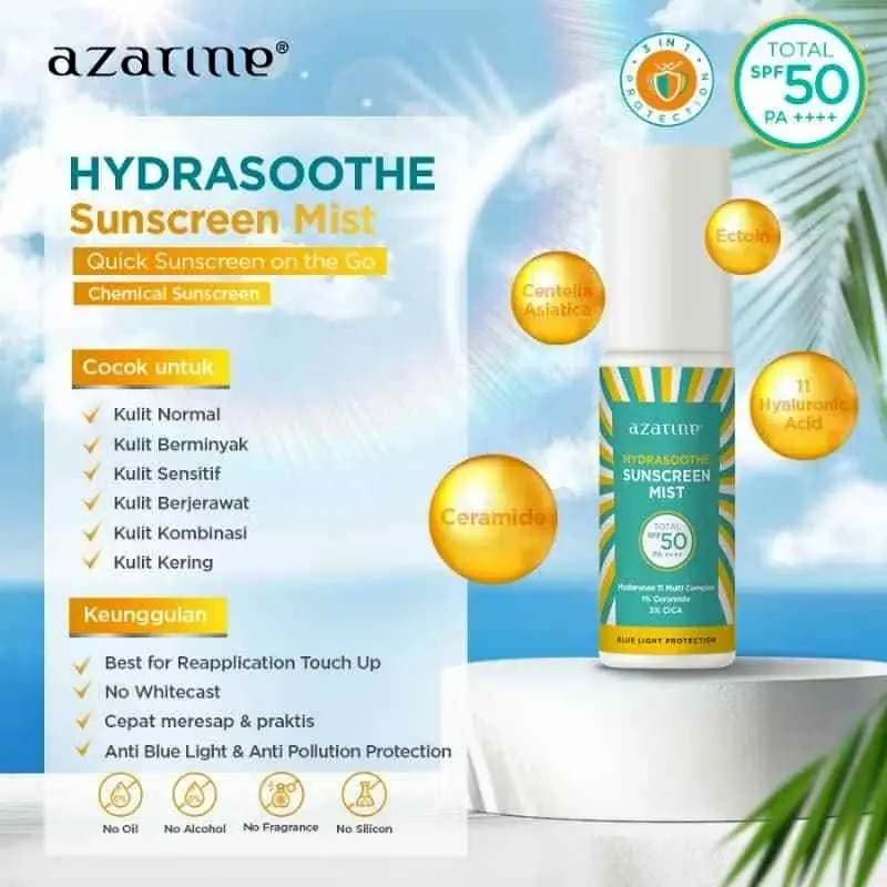 Azarine hydra cool ceraspray sunscreen