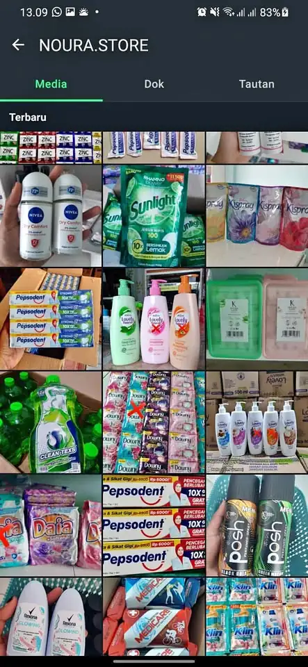 SABUN ready semua