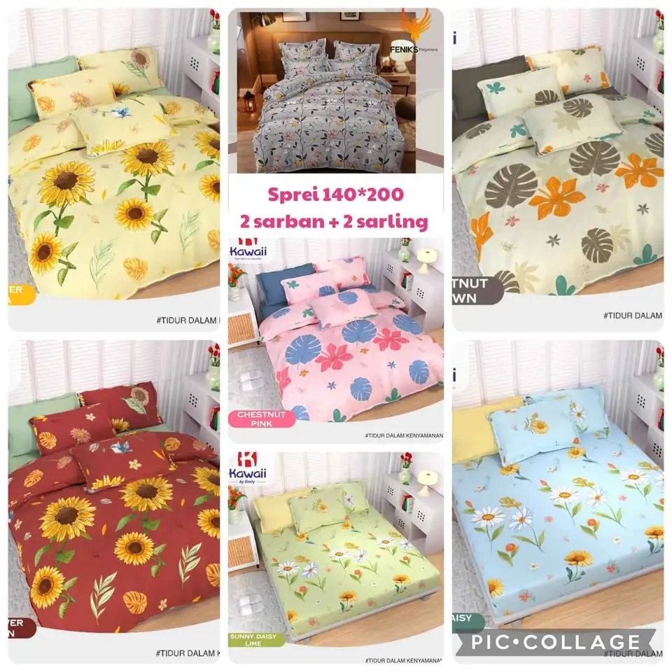 Sprei ukuran 140×200