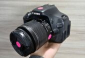 Kamera Canon 600D Lensa 18-55mm