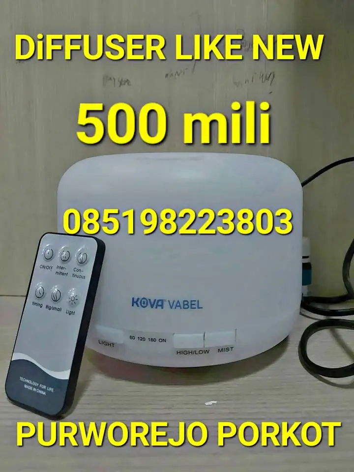 Diffuser Kova Aroma Terapi 500 mili Like New Rp100.000