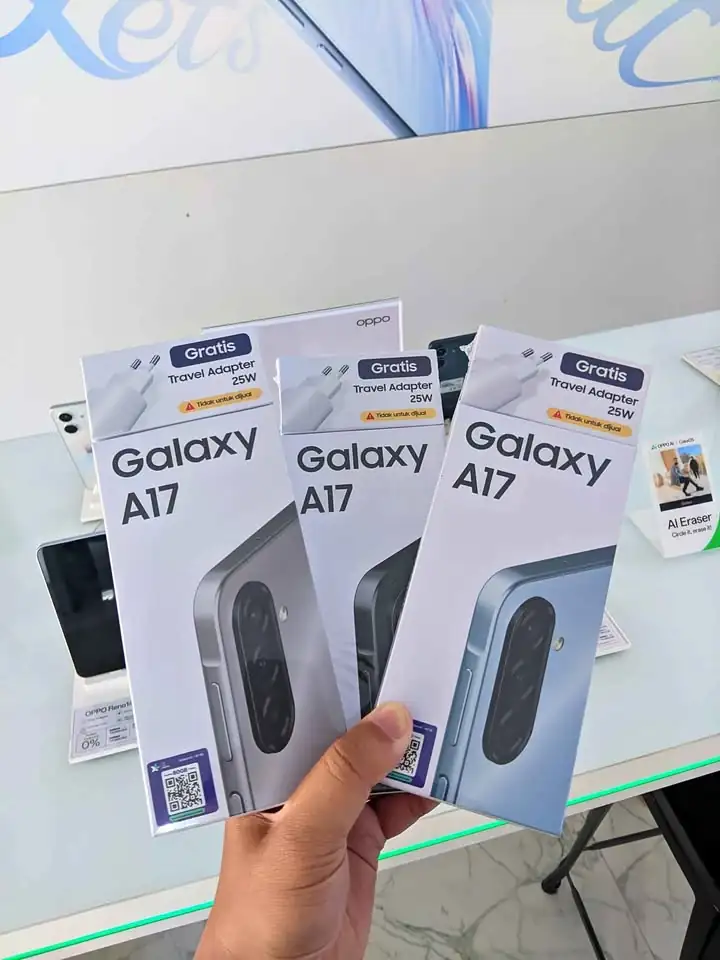 Kamera Stabil OIS Samsung A17 8/128GB Gratis Adaptor