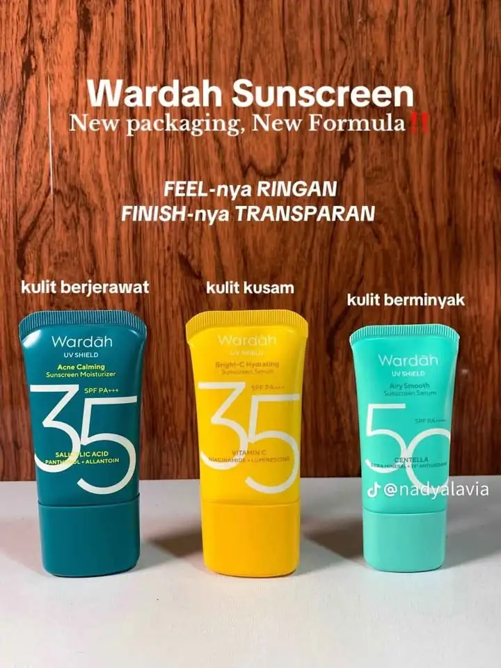 Ready Wardah sunscreen grosir