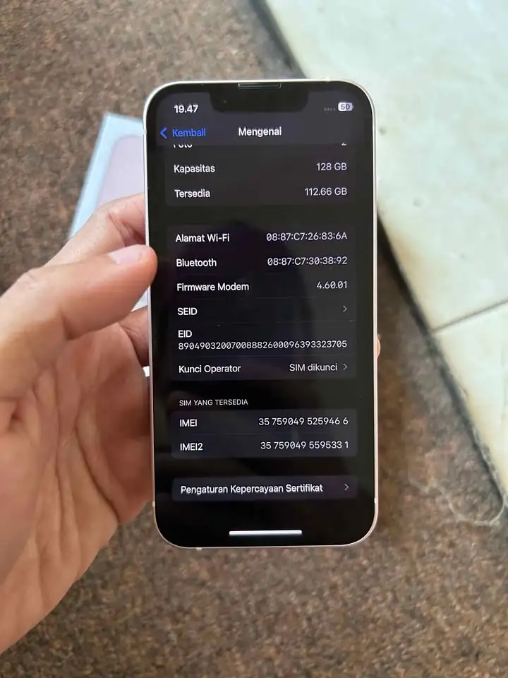 Iphone 13 mini 128gb murah