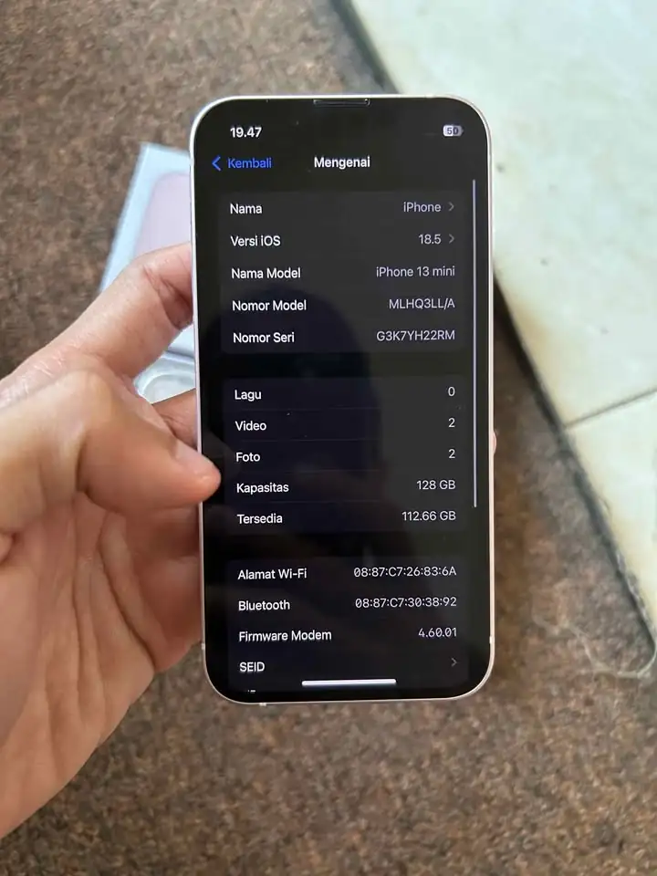 Iphone 13 mini 128gb murah