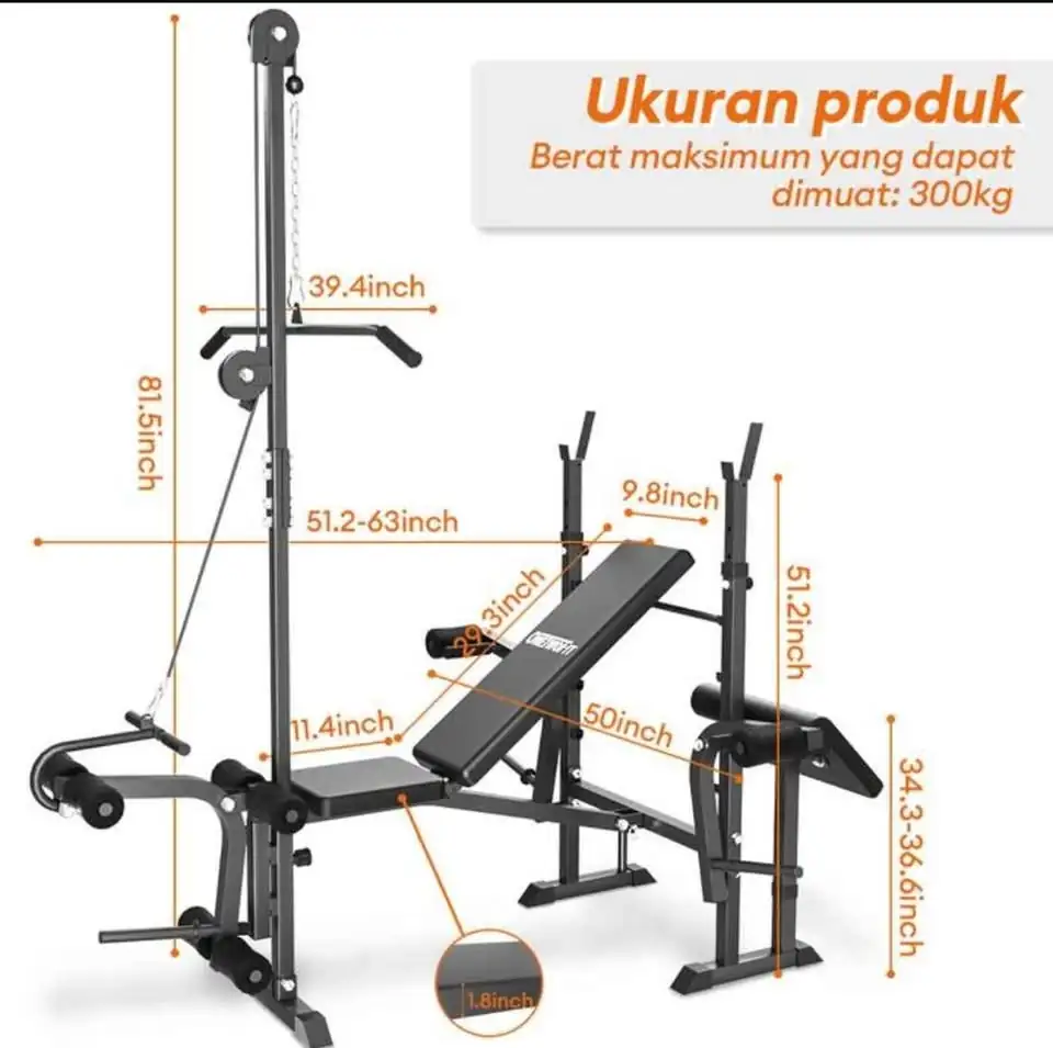 Alat Bench Press Gym