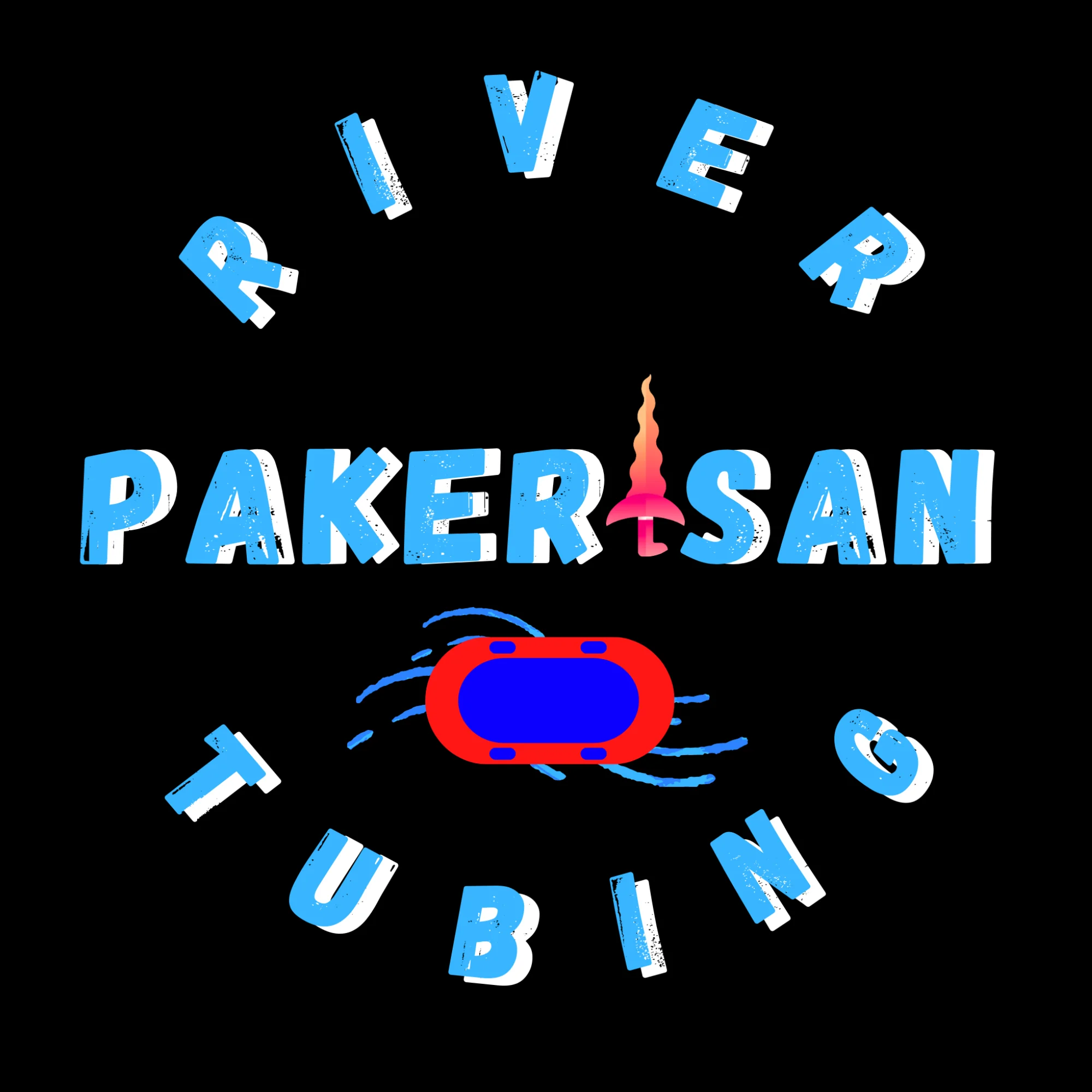 Pakerisan River Tubing Foreign