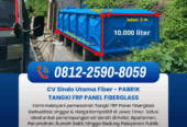 Penjual Tangki FRP Fiberglass Kapasitas Besar
