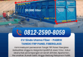 Penjual Tangki FRP Fiberglass Kapasitas Besar