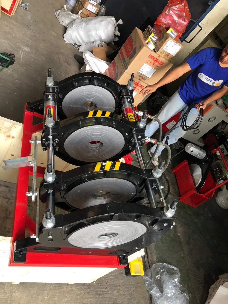 Mesin Las Pipa Hdpe Hidrolik SHD 315 (90-315mm)