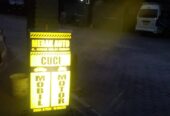 NEON BOX AKRELIK UKURAN 100X50