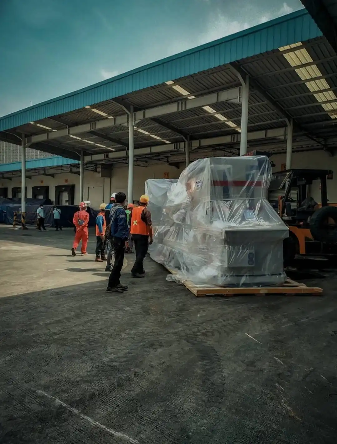 Jasa Import Borongan Mesin Korea-Jakarta