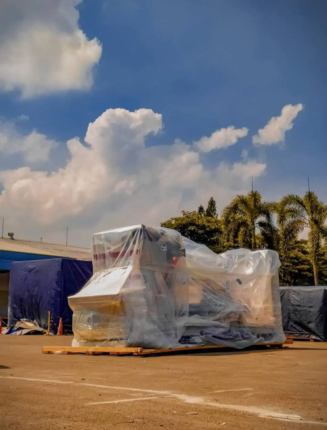 Jasa Import Borongan Mesin Korea-Jakarta