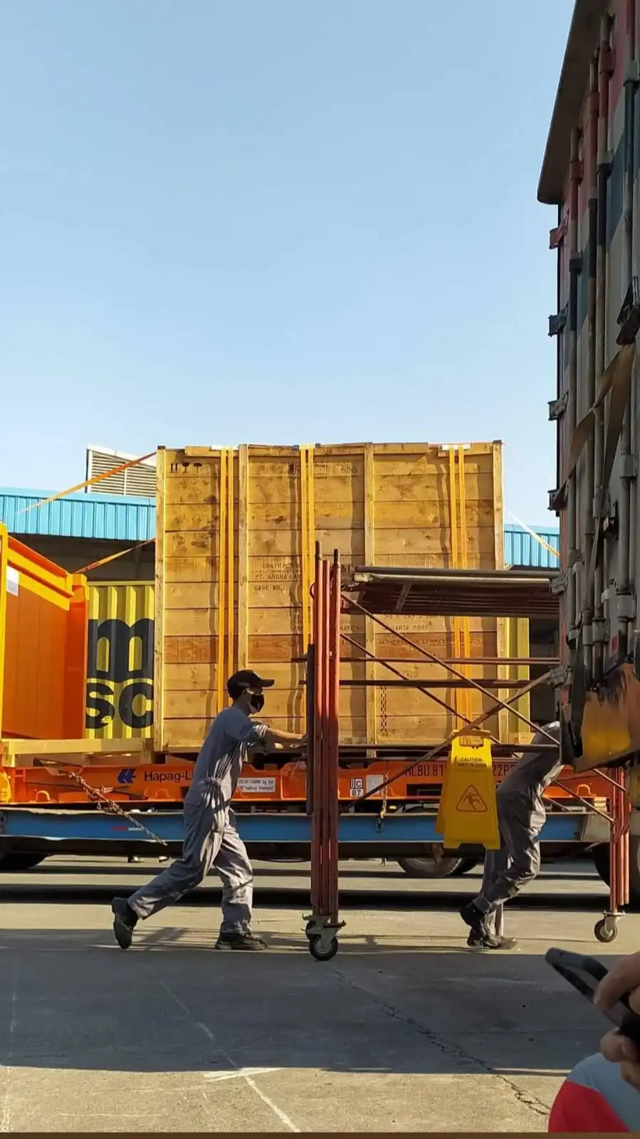Jasa Import Borongan Mesin Korea-Jakarta
