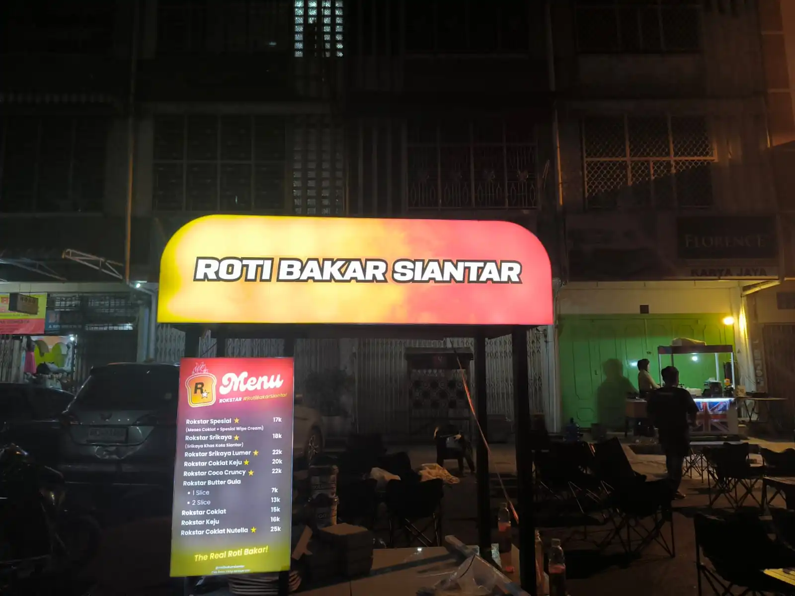 NEON BOX AKRILIK ( COCOK UNTUK DI GEROBAK )