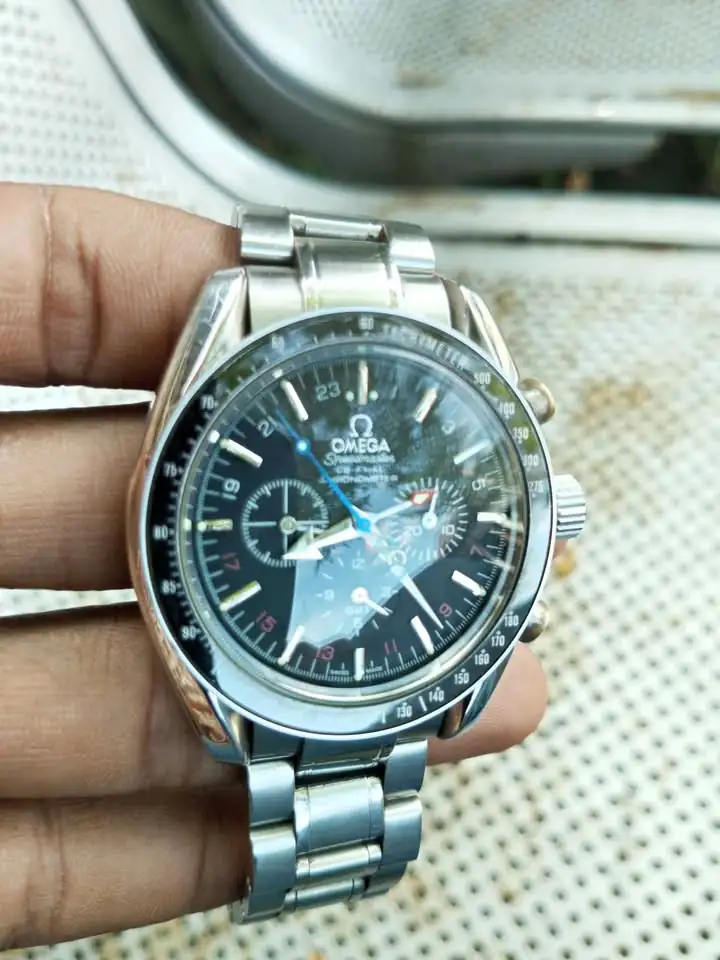 Jam Tangan OMEGA Speedmaster, Replika, Kinetik, Stainless steel, Best