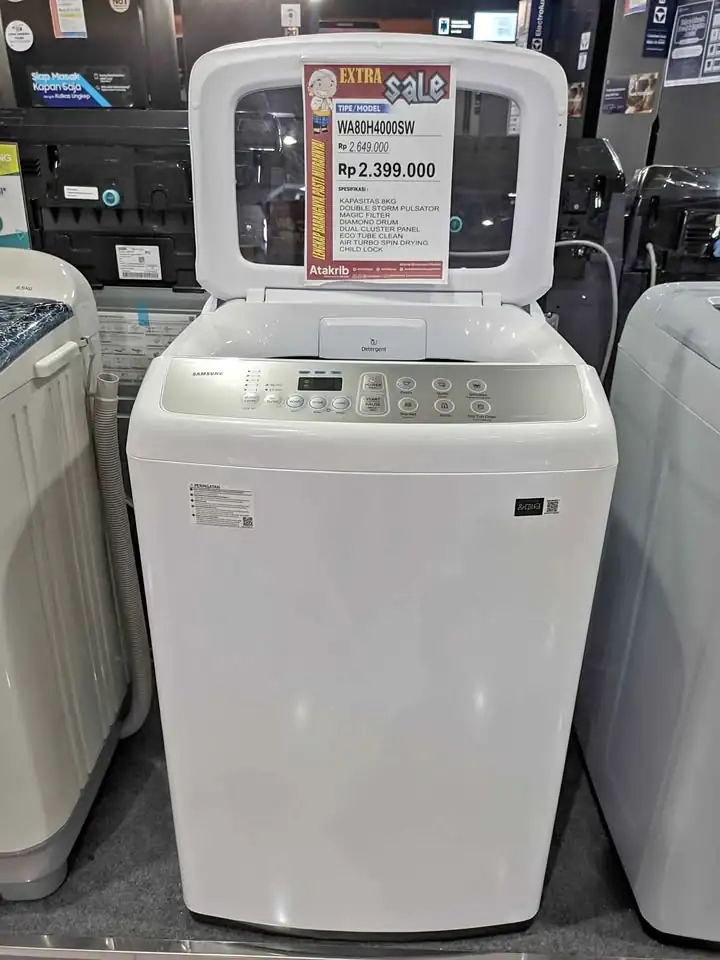 PROMO SPESIAL MESIN CUCI SAMSUNG 8KG, bisa cicil lansung bawa pulang!